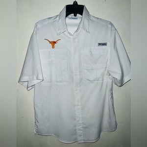 Columbia Texas longhorns PFG Fishing Shirt